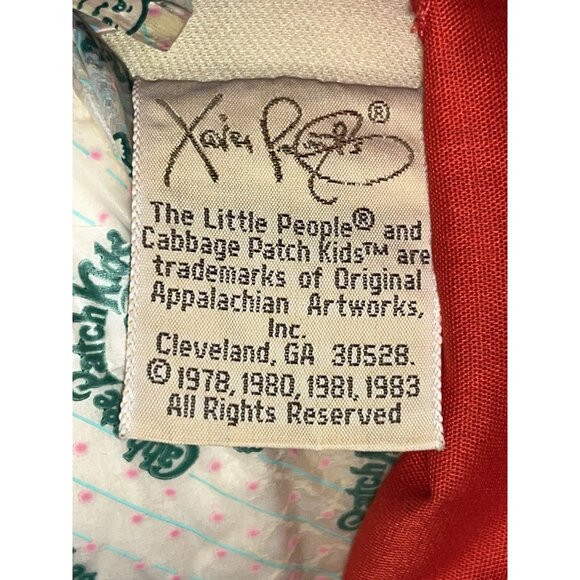 VINTAGE 1985 Signed Xavier Roberts The Little People Cabbage Patch Doll 22" USA! - Picture 7 of 9